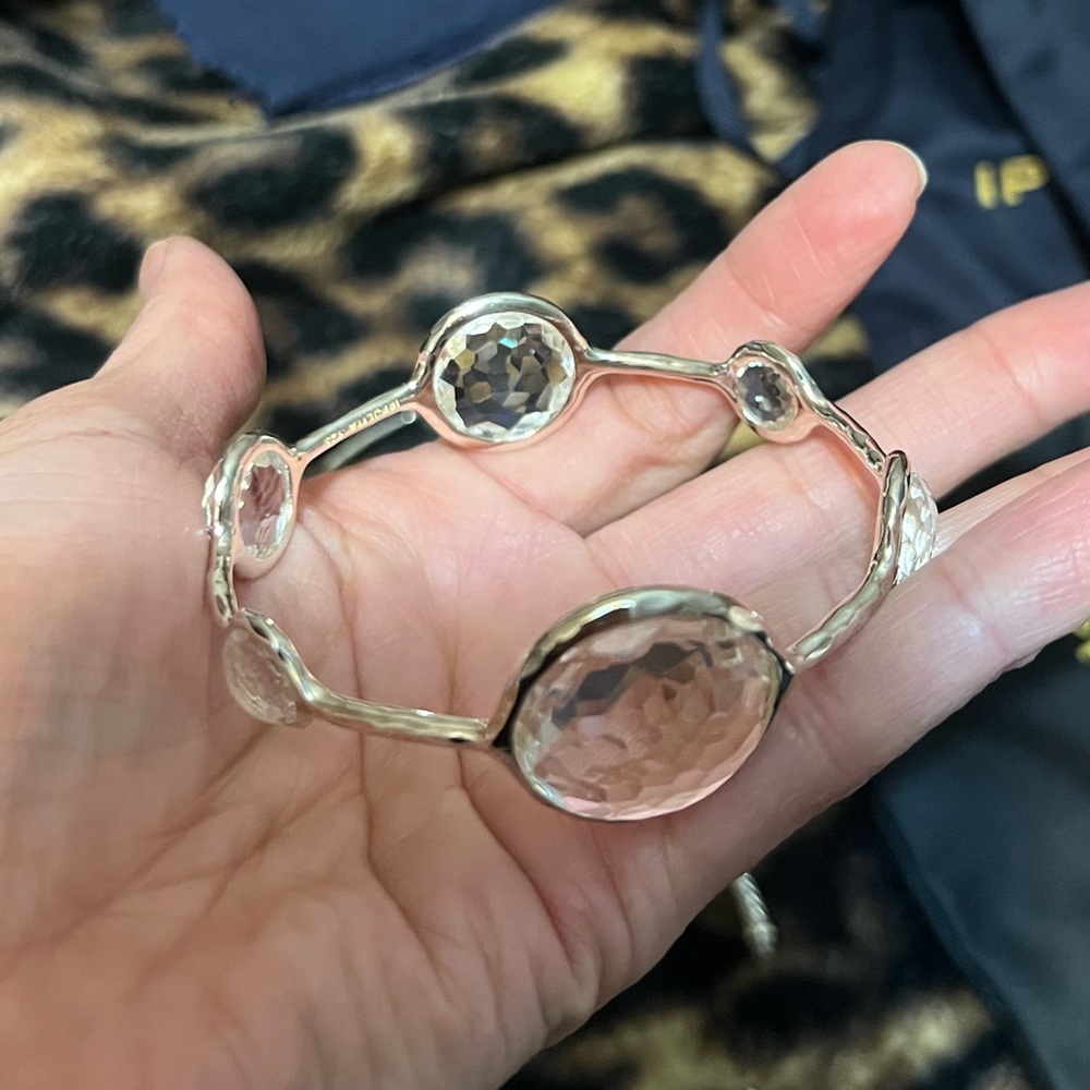Ippolita large rock candy bangle-clear